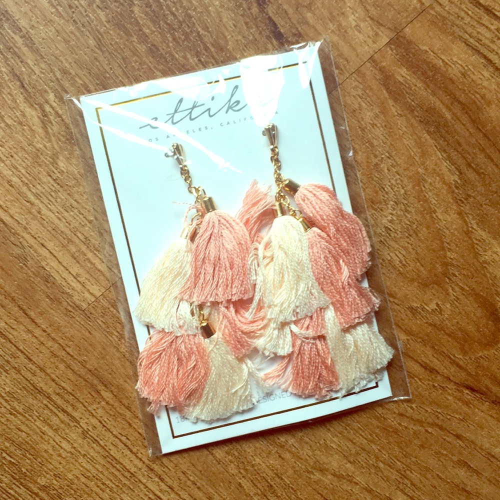 Ettika Daydreamer Tassel earrings